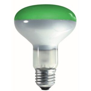 CROMPTON R80 60W BC GREEN