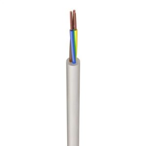 0.75MM 3183Y RND 3C WH/BLK PER MTR(7MM)