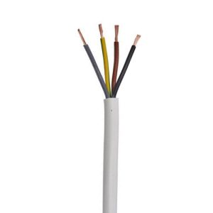 0.75MM 3184Y RND 4C BLK/WHT PER MTR