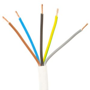 2.5MM 3185Y 5-CORE FLEX (PER MTR)