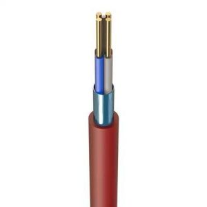 1.5MM 4C + E FIRE-SAFE RED/WHITE CABLE (PER MTR)   