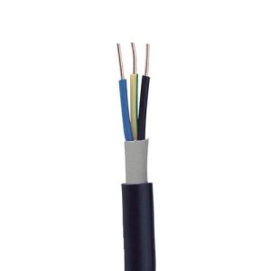 10MM 3-CORE BLACK NYY/HI-TUFF (PER MTR)