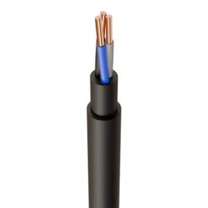 6MM 3-CORE BLACK NYY/HI-TUFF (PER MTR)