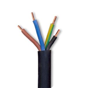 4MM 4-CORE TRS/H07 RUBBER CABLE(PER MTR)