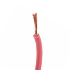 1MM SINGLE CORE TRI-RATED PINK CABLE