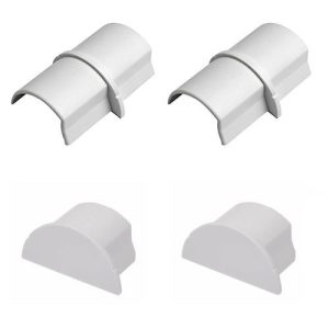 D-LINE 30X15 WHITE ACC PACK(2XCPL,2XEND)