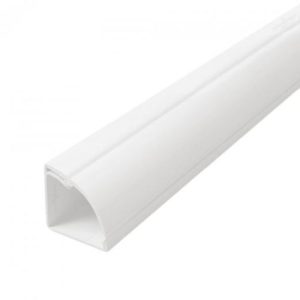 D-LINE 22X22 1/4 ROUND S/ADHESIVE WHITE(2MTR)