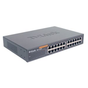 D-LINK 24 WAY UNMANAGED ETHERNET SWITCH