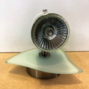 DANBAR SINGLE GU10 BR/CHROME FITTING