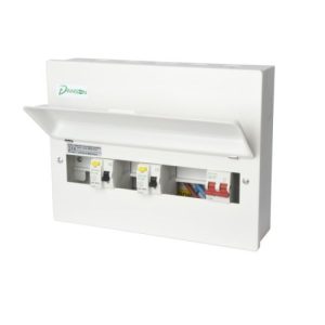 DANSON 8+8 HIGH INTEG 17TH ED AM3 2 X 63A-RCDS BOARD MCB'S INCLUDED