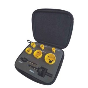 DART 8PC PREMIUM HOLESAW KIT (16,20,25.32,44.51MM+A1+A2 ARBOUR)