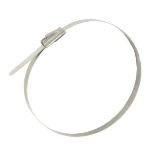 200MM X 4.6MM STAINLESS STEEL CABLE TIES (100)