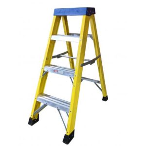 DELIGO 4-TREAD FIBREGLASS STEP LADDERS