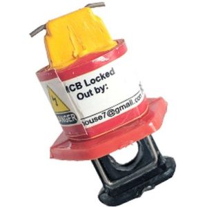 DELIGO YELLOW MCB LOCK (PINS OUT)