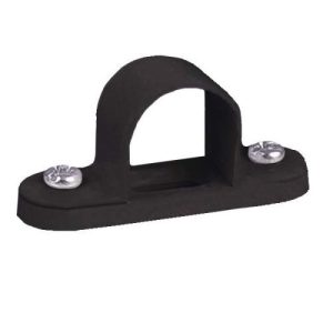 DELIGO 25MM BLACK STEEL SPACER BAR SADDLE