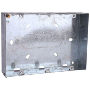 DETA 9-12G FLUSH METAL BACK BOX