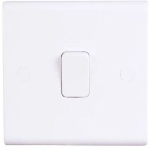 DETA SLIMLINE 1G 2W PLATE SWITCH