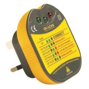 DI-LOG 13A PLUG-IN SOCKET TESTER