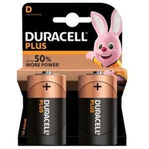 DURACELL 'K PACK PLUS' D 2CD