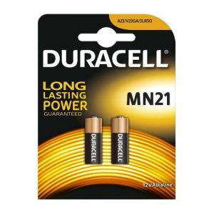 DURACELL 12V BATTERY PK2 E23A/MN21