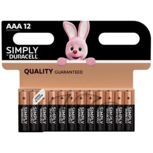 DURACELL AAA MN2400PK12 SIMPLY