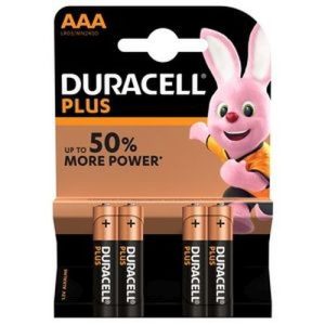 DURACELL 'K PACK PLUS' AAA 4CD