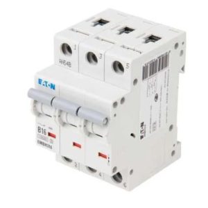 EATON 16A TRIPLE POLE B-CURVE MCB