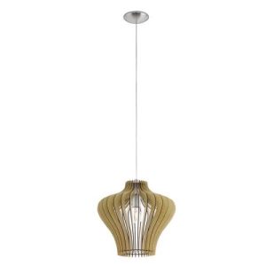 EGLO COSSANO 2 MAPLE /M NICKEL LIGHT