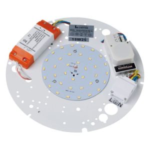 17W LED GEAR TRAY WITH HIGH LOW MICROWAVE SENSOR