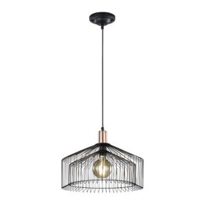 TANJA E27 60W WIRE SHADE PENDANT