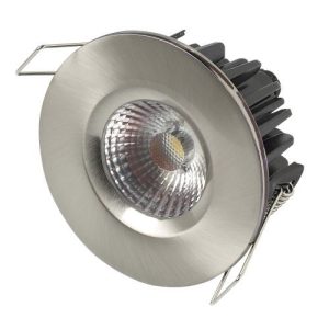 ELD ELAN COB LED 10W C/W F/R DIM/CHR+BEZ