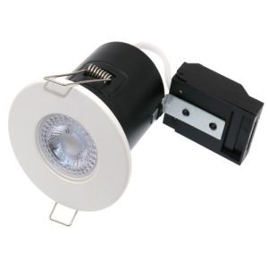 FIXED FIRE RATED DOWNLIGHT - GU10 - PRESSED STEEL