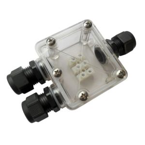 IP68 TRANSPARENT 3 POLE JOINT BOX