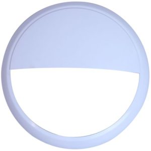 LUN3X3 EYELID WHITE BEZEL RING