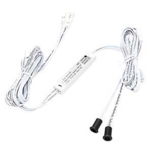 DISCREET MINIATURE RECESSED DOUBLE DOOR SENSOR
