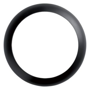 TALPA 12W LED BULKHEAD PLAIN BLACK BEZEL RING