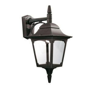 ELSTEAD DOWN WALL LANTERN IN TEXTURED BLACK