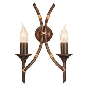 ELSTEAD BB2/A BAMBOO WALL LIGHT