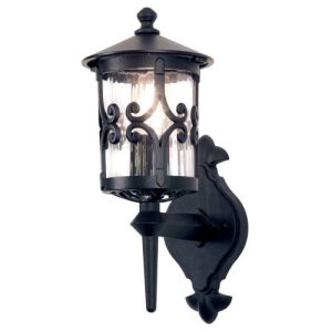 ELSTEAD HEREFORD UP WALL BLK FTG