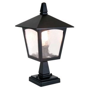 ELSTEAD YORK 1 LIGHT PEDESTAL LANTERN