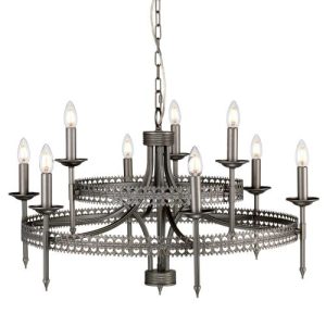 ELSTEAD CROWN 9 LIGHT CHANDELIER