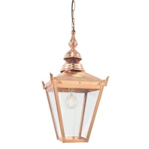ELSTEAD CHELSEA COPPER CHAIN LANTERN