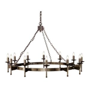 ELSTEAD CROMWELL 12 LIGHT CHANDELIER