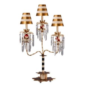 ELSTEAD BIRDLAND 3 ARM TABLE LAMP