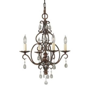ELSTEAD CHATEAU 4 LIGHT CHANDELIER