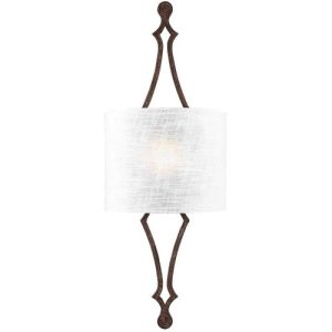 ELSTEAD TILLING 1 LIGHT WALL LIGHT - WEATHERED IRON