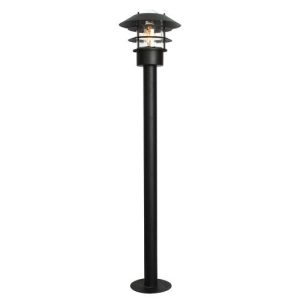 ELSTEAD HELSINGOR 1 LIGHT BOLLARD LANTERN - BLACK