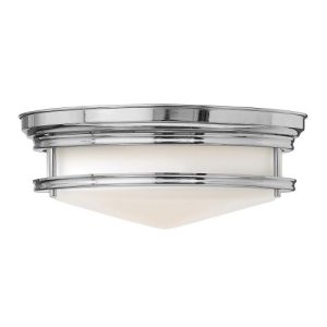 ELSTEAD HADLEY 3 LIGHT FLUSH - CHROME