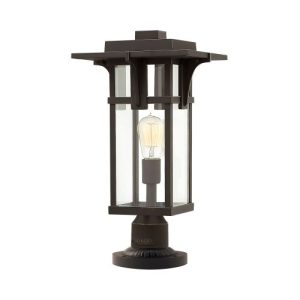 ELSTEAD MANHATTAN 1 LIGHT PEDESTAL
