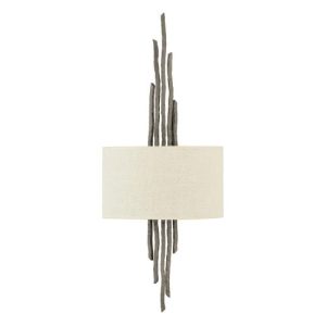 ELSTEAD SPYRE 2 LIGHT WALL LIGHT - METALLIC MATTE BRONZE